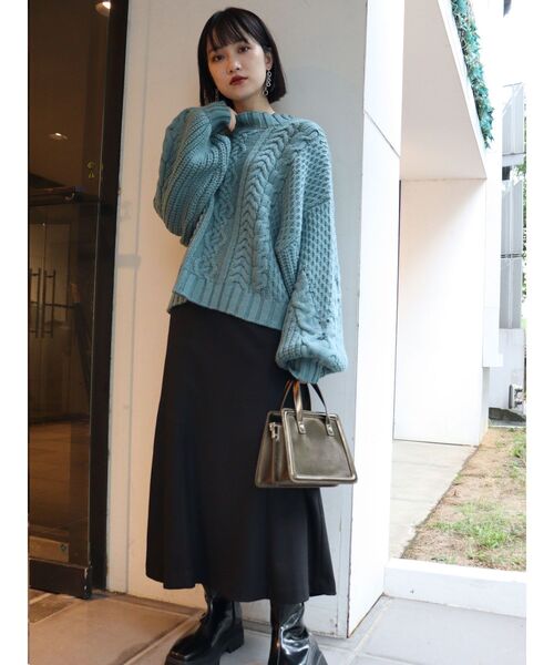 MURUA（ムルーア）の「ニュアンスマーメイドスカート（スカート・レディース・ブラック/ブラウン/その他1・1/2）」の18枚目の写真