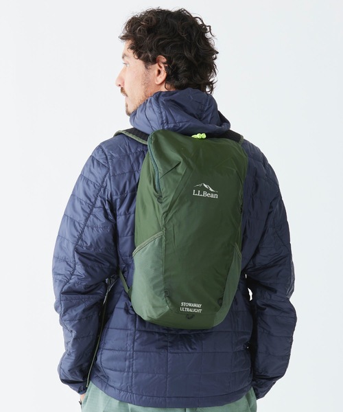 L.L.Bean(エルエルビーン)の「エル・エル・ビーン・ストアウェイ・ウルトラライト・デイ・パック(バックパック/リュック・レディース・ブラック/エメラルドブルー/ネイビー/オリーブ/グリーン系その他・ONE SIZE)」の3枚目の写真