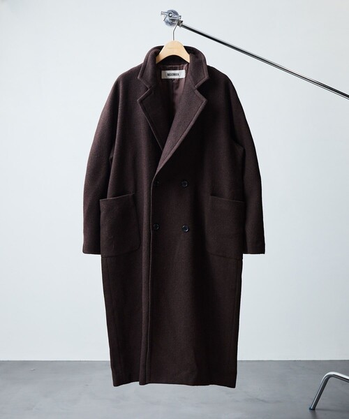 BASISBROEK（バシスブルック）の「BASISBROEK/バージスブルック 別注 KING/キング/チェスターコート（チェスターコート・メンズ・ブラック/ネイビー/ブラウン・3）」の10枚目の写真