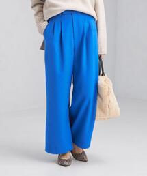 green label relaxing | 【本田翼さん着用】ウォッシャブル フラノ ワイド パンツ(その他パンツ)