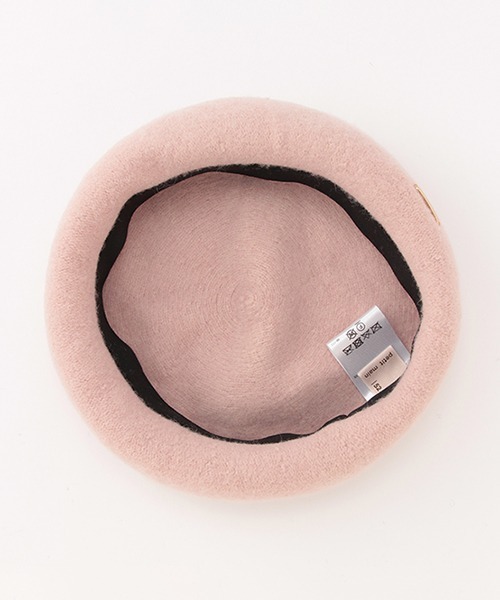 petit main（プティマイン）の「ベレー帽（ハンチング/ベレー帽・キッズ・ライトピンク/モカ/ブラック・54cm/52cm/50cm）」の16枚目の写真