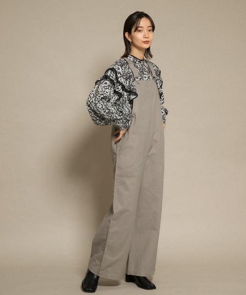 KBF（ケイビーエフ）の「ワイドオーバーオール（サロペット/オーバーオール・レディース・ブラック/グレー/グリーン系その他・ONE）」の21枚目の写真