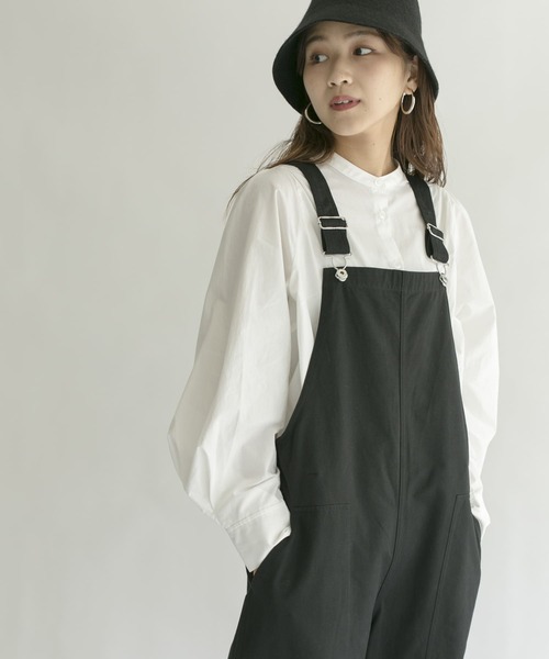 KBF（ケイビーエフ）の「ワイドオーバーオール（サロペット/オーバーオール・レディース・ブラック/グレー/グリーン系その他・ONE）」の10枚目の写真