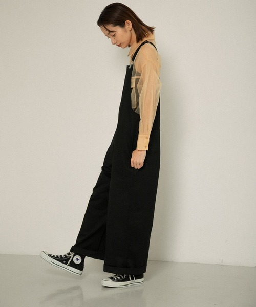 KBF（ケイビーエフ）の「ワイドオーバーオール（サロペット/オーバーオール・レディース・ブラック/グレー/グリーン系その他・ONE）」の17枚目の写真