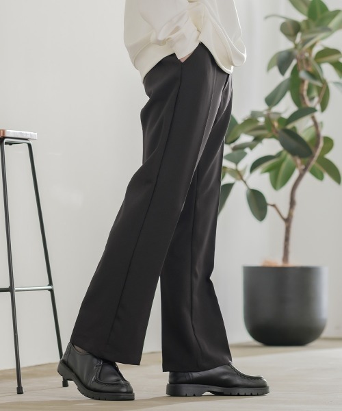 improves（インプローブス）の「ストレッチ カラー フレアーパンツ（スラックス・メンズ・ブラック/ブラウン/オフホワイト/ブルー/グリーン・MEDIUM/LARGE）」の3枚目の写真