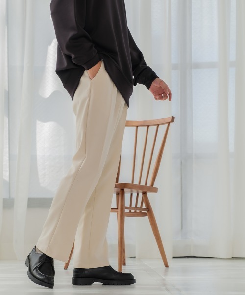 improves（インプローブス）の「ストレッチ カラー フレアーパンツ（スラックス・メンズ・ブラック/ブラウン/オフホワイト/ブルー/グリーン・MEDIUM/LARGE）」の10枚目の写真