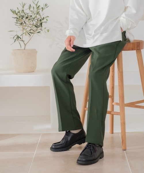 improves（インプローブス）の「ストレッチ カラー フレアーパンツ（スラックス・メンズ・ブラック/ブラウン/オフホワイト/ブルー/グリーン・MEDIUM/LARGE）」の12枚目の写真