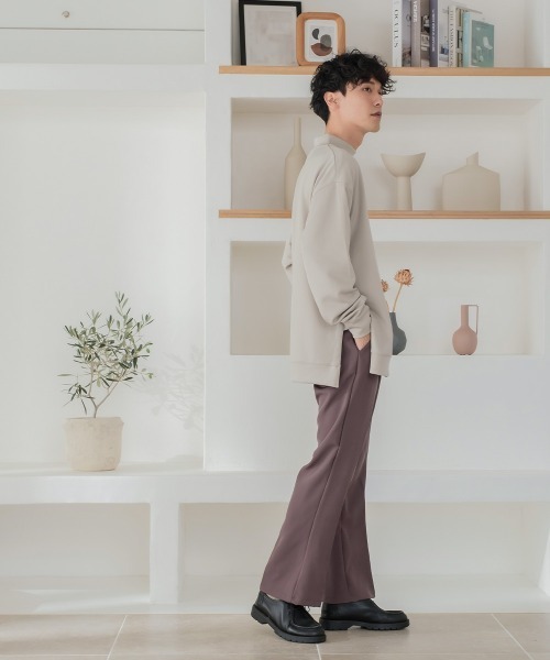 improves（インプローブス）の「ストレッチ カラー フレアーパンツ（スラックス・メンズ・ブラック/ブラウン/オフホワイト/ブルー/グリーン・MEDIUM/LARGE）」の15枚目の写真