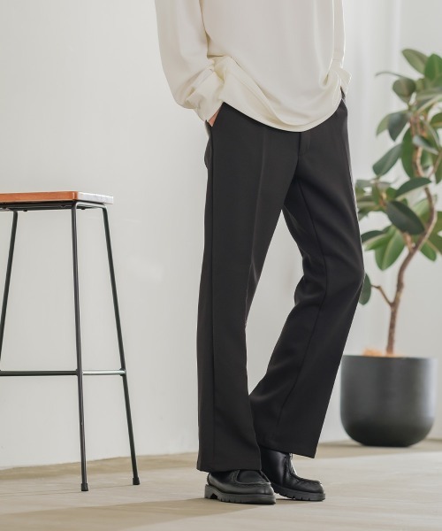 improves（インプローブス）の「ストレッチ カラー フレアーパンツ（スラックス・メンズ・ブラック/ブラウン/オフホワイト/ブルー/グリーン・MEDIUM/LARGE）」の14枚目の写真