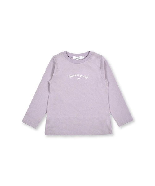 SLAP SLIP(スラップスリップ)の「SLAPSLIP/裾フリル長袖Tシャツ(80~130cm)(Tシャツ/カットソー・キッズ・オフホワイト/ピンク・90/100/110/120/80/130)」の11枚目の写真
