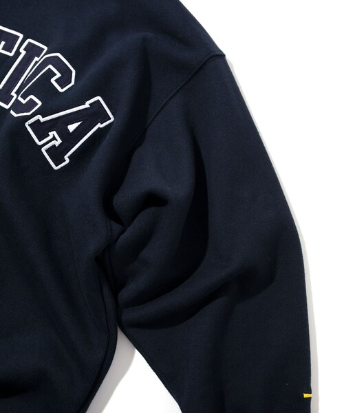 NAUTICA(ノーティカ)の「NAUTICA/ノーティカ Arch Logo Crewneck Sweatshirt/アーチロゴクルーネックスウェットシャツ(スウェット・メンズ・ネイビー/グレー/ホワイト/グリーン・MEDIUM/XX-LARGE/X-LARGE/LARGE/SMALL)」の10枚目の写真
