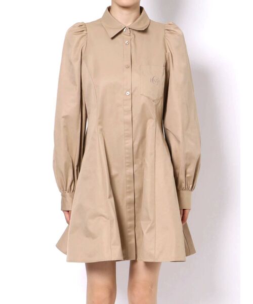 CALNAMUR（カルナムール）の「シャツワンピース（ワンピース・レディース・ホワイト/ベージュ・FREE）」の13枚目の写真