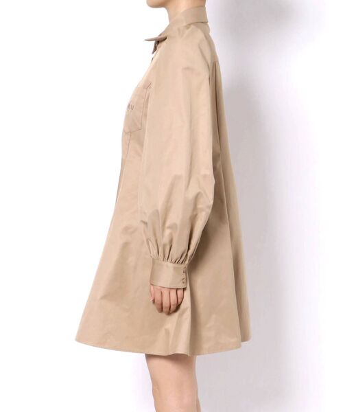 CALNAMUR（カルナムール）の「シャツワンピース（ワンピース・レディース・ホワイト/ベージュ・FREE）」の14枚目の写真