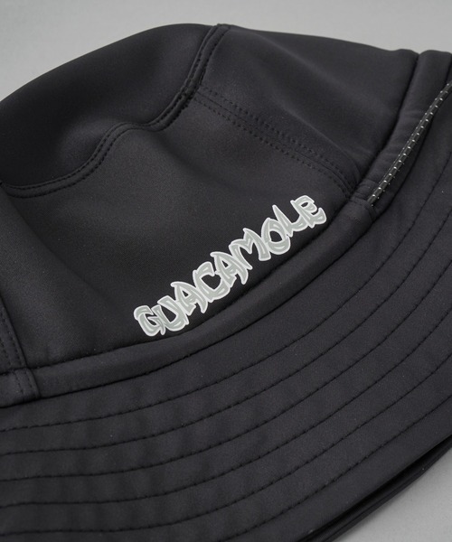 GUACAMOLE（ガカモレ）の「GUACAMOLE Functional stretch bucket hat/LOGO print（ハット・レディース・ホワイト/ブラック・FREE）」の18枚目の写真