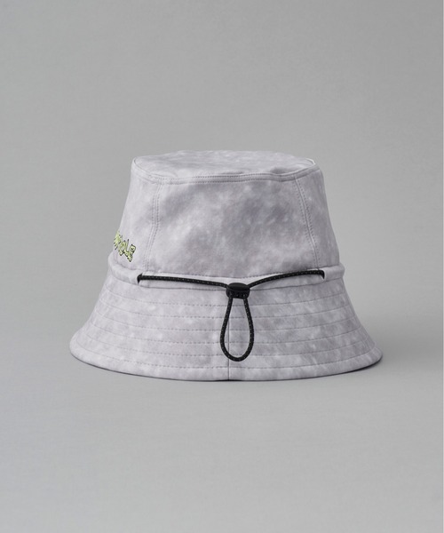 GUACAMOLE（ガカモレ）の「GUACAMOLE Functional stretch bucket hat/LOGO print（ハット・レディース・ホワイト/ブラック・FREE）」の13枚目の写真
