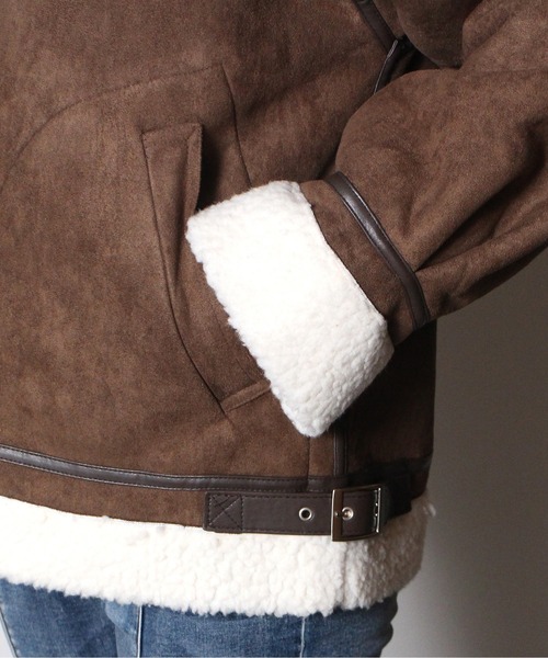 one way（ワンウェイ）の「【oneway】B3ジャケット（その他アウター・レディース・ベージュ/アイボリー/ライトブラウン/ブラック・FREE）」の12枚目の写真