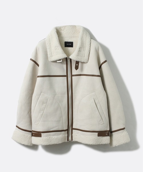 one way（ワンウェイ）の「【oneway】B3ジャケット（その他アウター・レディース・ベージュ/アイボリー/ライトブラウン/ブラック・FREE）」の22枚目の写真