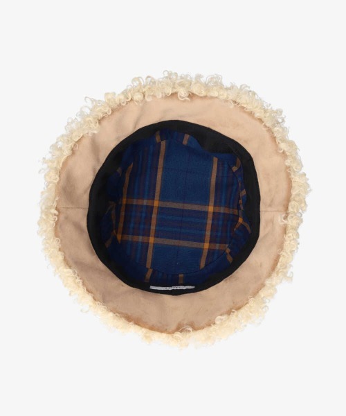 kaorinomori（カオリノモリ）の「カオリノモリ　フィンハット（ハット・レディース・グレー/ホワイト・57cm）」の4枚目の写真