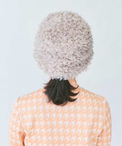 kaorinomori（カオリノモリ）の「カオリノモリ　フィンハット（ハット・レディース・グレー/ホワイト・57cm）」の11枚目の写真