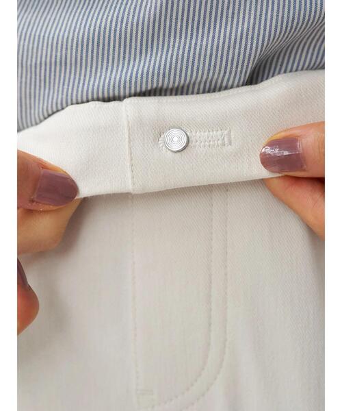 earth music&ecology（アースミュージックアンドエコロジー）の「ストレッチレギンスパンツ ＊（その他パンツ・レディース・カーキ/オフホワイト/ブラック/グレイッシュベージュ・M/L/S）」の14枚目の写真