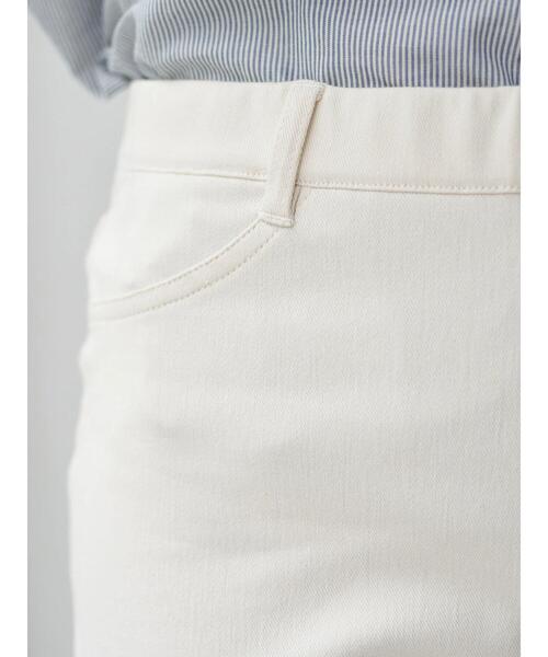 earth music&ecology（アースミュージックアンドエコロジー）の「ストレッチレギンスパンツ ＊（その他パンツ・レディース・カーキ/オフホワイト/ブラック/グレイッシュベージュ・M/L/S）」の15枚目の写真