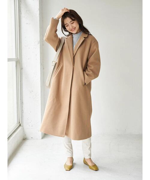 earth music&ecology（アースミュージックアンドエコロジー）の「ストレッチレギンスパンツ ＊（その他パンツ・レディース・カーキ/オフホワイト/ブラック/グレイッシュベージュ・M/L/S）」の21枚目の写真