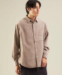 green label relaxing | ＜green label relaxing＞16W コーデュロイ ジャストルーズ シャツ(シャツ/ブラウス)
