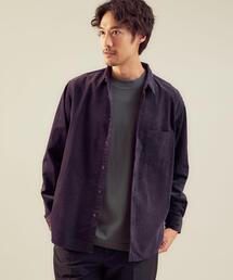 green label relaxing | ＜green label relaxing＞16W コーデュロイ ジャストルーズ シャツ(シャツ/ブラウス)
