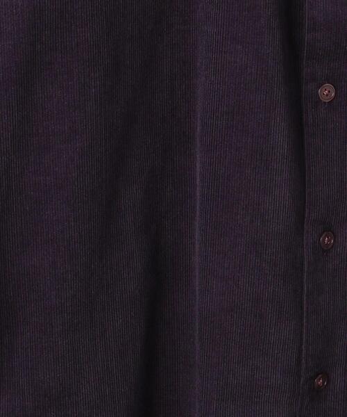 green label relaxing（グリーンレーベルリラクシング）の「＜green label relaxing＞16W コーデュロイ ジャストルーズ シャツ（シャツ/ブラウス・メンズ・ベージュ/ブラック/パープル・S/L/M）」の7枚目の写真