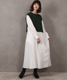 フェイクレイヤード シャツ ニット に該当するレディースファッション通販 Zozotown