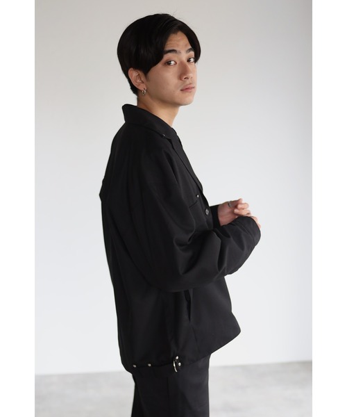 CREARE -LINO-（クレアーレリノ）の「オーバーサイズビックポケットTRジャケット <セットアップ>（テーラードジャケット・メンズ・ブラック/グレイッシュベージュ/カーキ・M/L）」の20枚目の写真