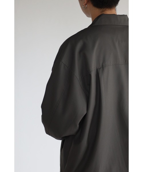 CREARE -LINO-（クレアーレリノ）の「オーバーサイズビックポケットTRジャケット <セットアップ>（テーラードジャケット・メンズ・ブラック/グレイッシュベージュ/カーキ・M/L）」の15枚目の写真