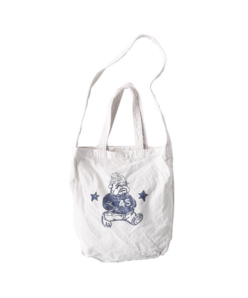 45R（フォーティファイブアール）の「後染めの45星トート（中