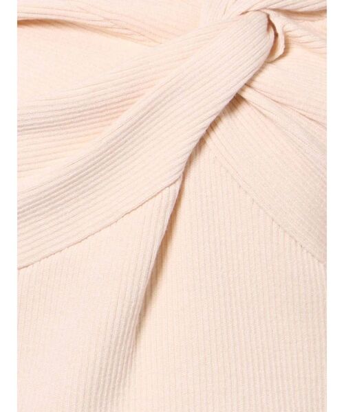 LAGUNAMOON（ラグナムーン）の「アシンメトリークロスニットプルオーバー（ニット/セーター・レディース・アイボリー/ブラック/マスタード・FREE）」の21枚目の写真