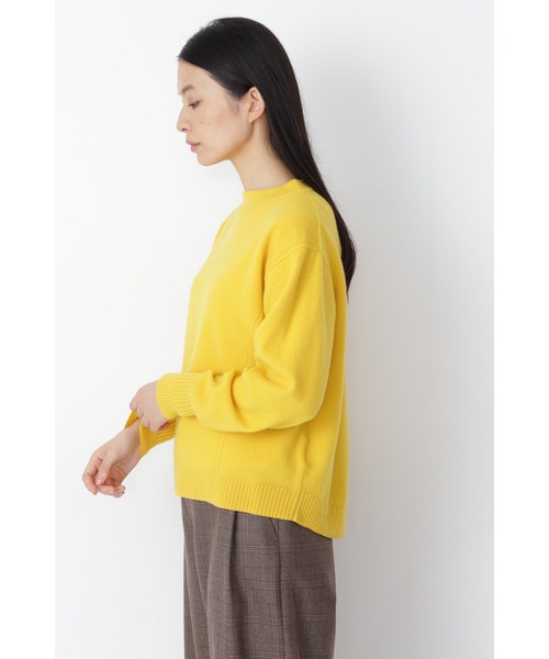 human woman(ヒューマンウーマン)の「◆ソフトタッチウールボトルネックプルオーバー(ニット/セーター・レディース・ホワイト/イエロー/グレー系その他/ライトグリーン/ブルー/ベージュ/グレー・MEDIUM)」の18枚目の写真