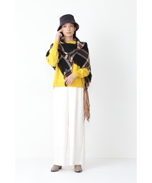 human woman(ヒューマンウーマン)の「◆ソフトタッチウールボトルネックプルオーバー(ニット/セーター・レディース・ホワイト/イエロー/グレー系その他/ライトグリーン/ブルー/ベージュ/グレー・MEDIUM)」の19枚目の写真