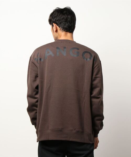KANGOL(カンゴール)の「【KANGOL/ カンゴール】 バックプリントスウェットトレーナー/ビッグシルエット/裏起毛(スウェット・メンズ・ベージュ/ブラウン/オフホワイト/カーキ・MEDIUM/LARGE/X-LARGE)」の2枚目の写真