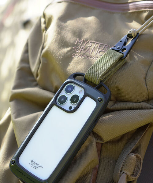 ROOT CO.（ルート）の「ROOT CO. / GRAVITY Shock Resist Case Elk. for iPhone13Pro（スマホケース/カバー・メンズ・カーキ/ホワイト/ブラック・ONE SIZE）」の7枚目の写真