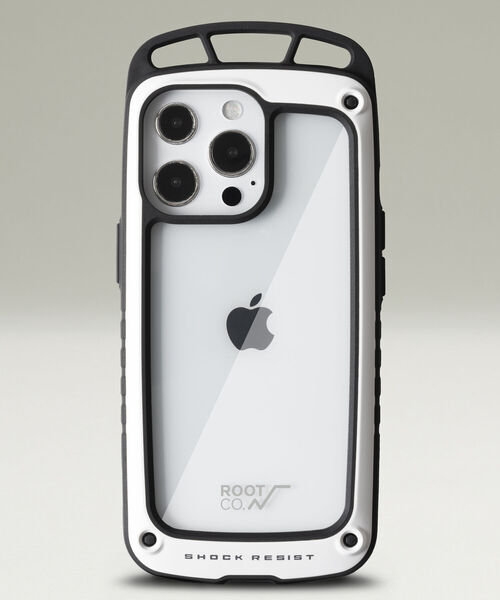 ROOT CO.（ルート）の「ROOT CO. / GRAVITY Shock Resist Case Elk. for iPhone13Pro（スマホケース/カバー・メンズ・カーキ/ホワイト/ブラック・ONE SIZE）」の8枚目の写真