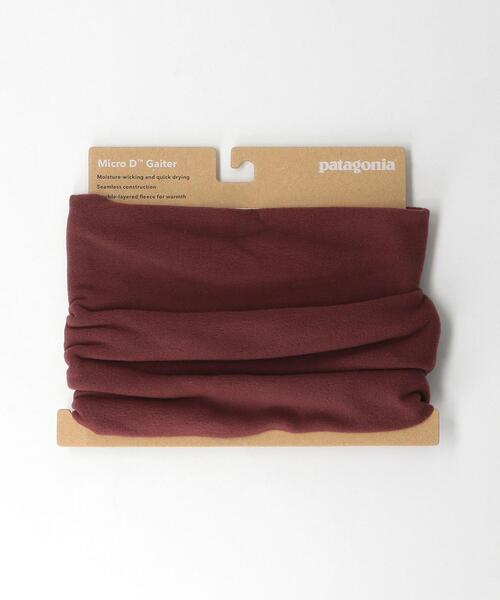 BEAUTY&YOUTH UNITED ARROWS（ビューティーアンドユースユナイテッドアローズ）の「＜patagonia(パタゴニア)＞マイクロD・ゲイター Ψ（ネックウォーマー/スヌード・レディース・グレー/ブラック/レッド/ケリー・FREE）」の12枚目の写真