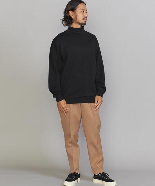 BEAUTY&YOUTH UNITED ARROWS（ビューティーアンドユースユナイテッドアローズ）の「BY シルクミックス スムース  タートルネック ニット（ニット/セーター・メンズ・ブラック/ダークグレー/ナチュラル・XL/M/L/S）」の7枚目の写真