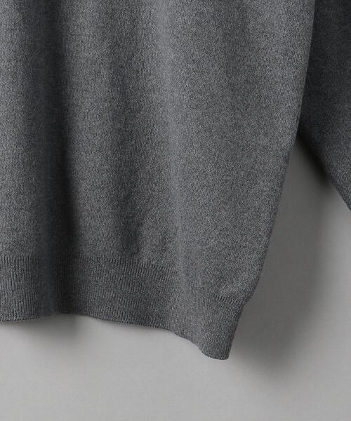 BEAUTY&YOUTH UNITED ARROWS（ビューティーアンドユースユナイテッドアローズ）の「BY シルクミックス スムース  タートルネック ニット（ニット/セーター・メンズ・ブラック/ダークグレー/ナチュラル・XL/M/L/S）」の15枚目の写真