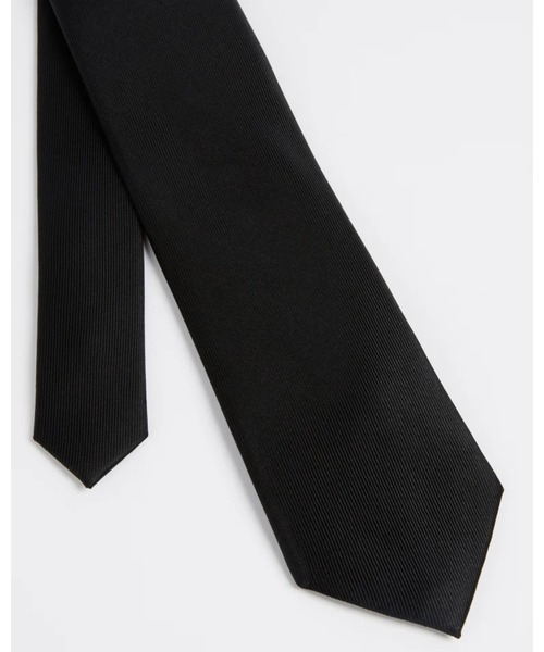 Ted Baker(テッドベーカー)の「BLULA シルクネクタイ(ブラック/ボルドー)(ネクタイ・メンズ・レッド系その他/ブラック/ネイビー・O/S)」の2枚目の写真