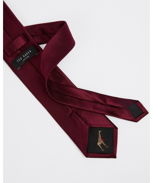 Ted Baker(テッドベーカー)の「BLULA シルクネクタイ(ブラック/ボルドー)(ネクタイ・メンズ・レッド系その他/ブラック/ネイビー・O/S)」の9枚目の写真