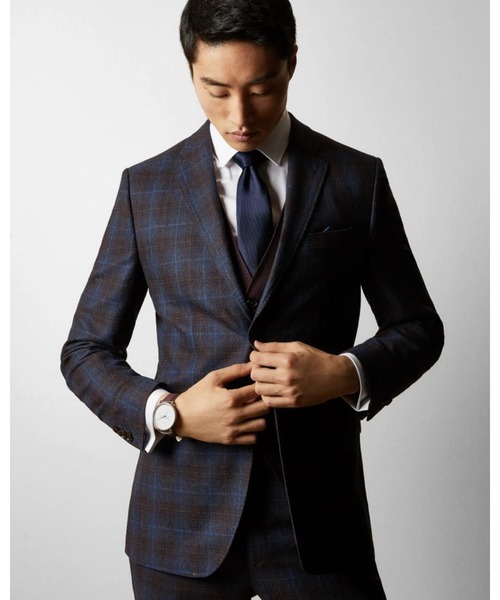 Ted Baker(テッドベーカー)の「BLULA シルクネクタイ(ブラック/ボルドー)(ネクタイ・メンズ・レッド系その他/ブラック/ネイビー・O/S)」の11枚目の写真