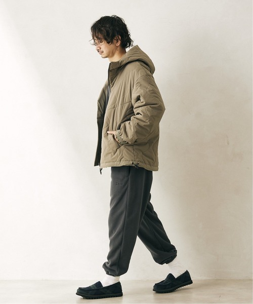 JOURNAL STANDARD relume（ジャーナルスタンダード　レリューム）の「CLIMASHIELD/APEX PADDING キルティングブルゾン（ブルゾン・メンズ・ブラック/カーキ/キャメル・MEDIUM/LARGE）」の12枚目の写真