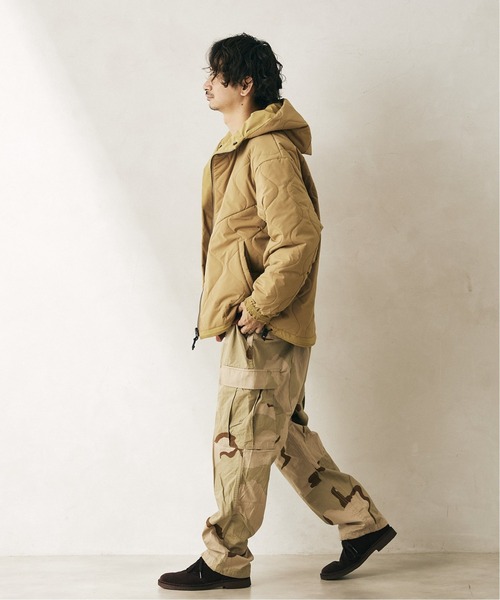 JOURNAL STANDARD relume（ジャーナルスタンダード　レリューム）の「CLIMASHIELD/APEX PADDING キルティングブルゾン（ブルゾン・メンズ・ブラック/カーキ/キャメル・MEDIUM/LARGE）」の5枚目の写真