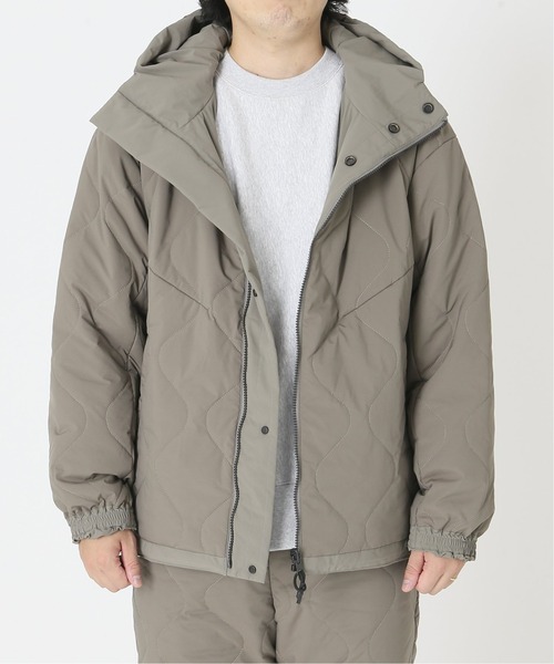 JOURNAL STANDARD relume（ジャーナルスタンダード　レリューム）の「CLIMASHIELD/APEX PADDING キルティングブルゾン（ブルゾン・メンズ・ブラック/カーキ/キャメル・MEDIUM/LARGE）」の10枚目の写真