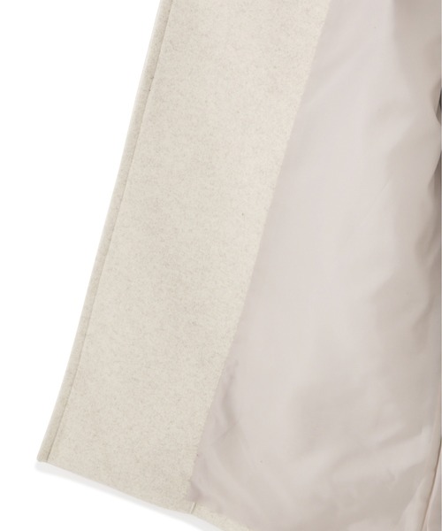 N.（N. Natural Beauty Basic）（エヌエヌナチュラルビューティーベーシック）の「【S Size Line】◆ビックカラーロングコート（その他アウター・レディース・チャコールグレー/ナチュラル/ブラウン・SMALL/MEDIUM）」の21枚目の写真