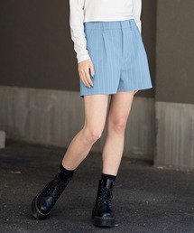 X-girl | BARBED WIRE PINSTRIPE SHORT PANTS(その他パンツ)